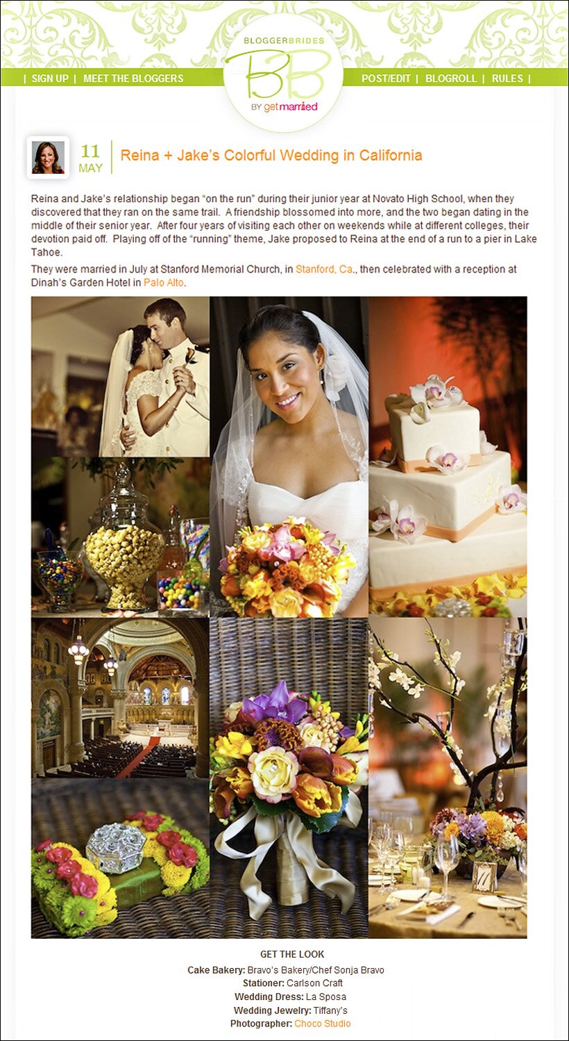 Stanford Univercity wedding featured