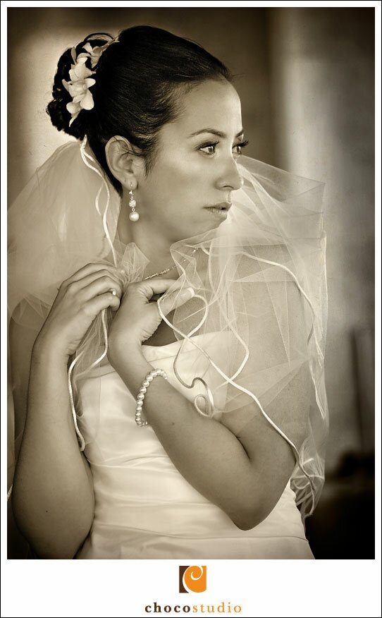 Picture of the bride in Barcelo Maya resort