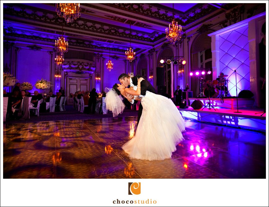 San Francisco Fairmont Hotel Wedding - Olga and Misha