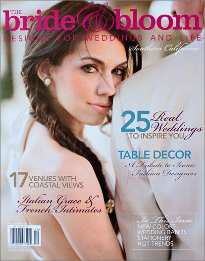 San Francisco wedding photographer featured in magazine